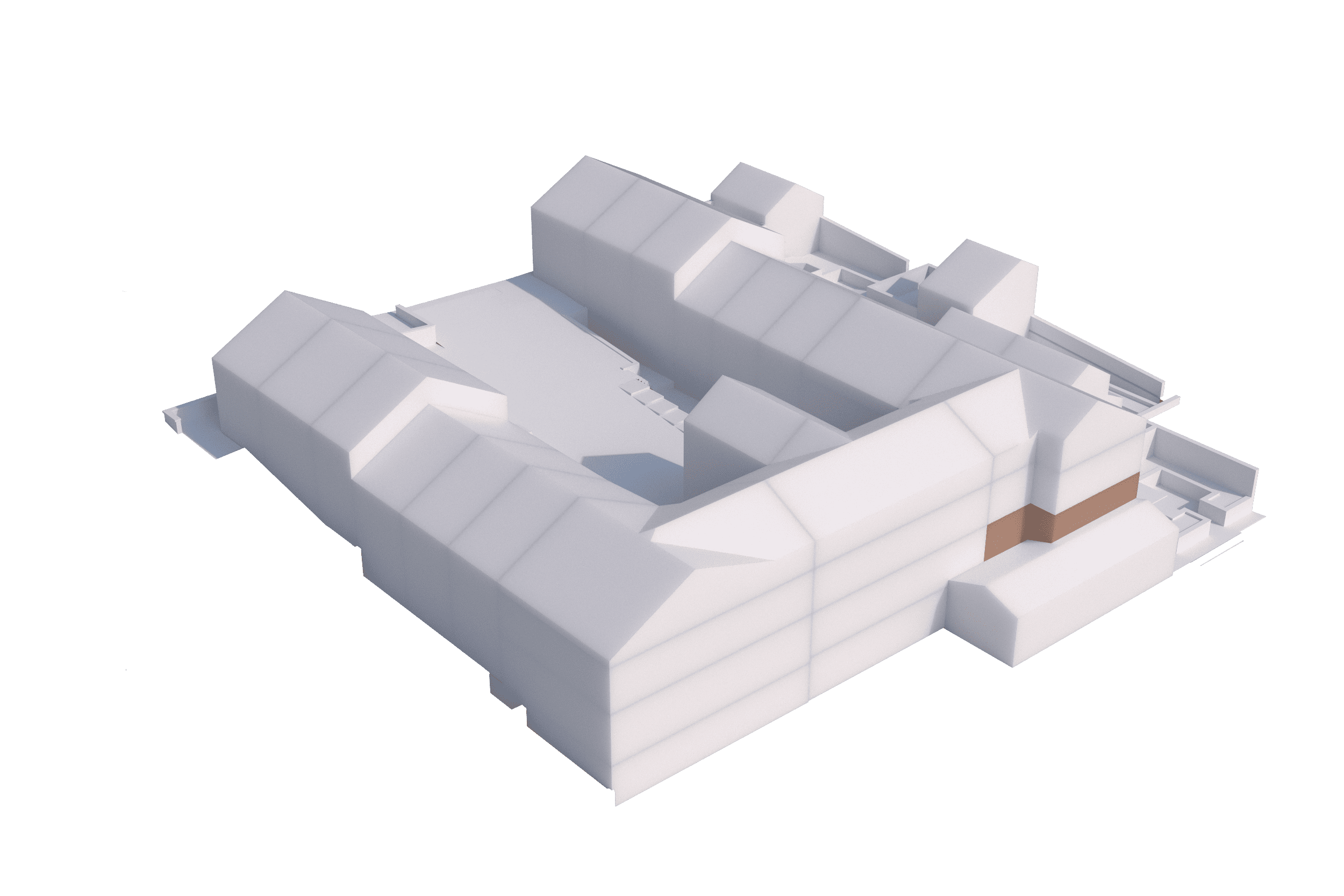 Glasshouses Mill, Glasshouses - New build
